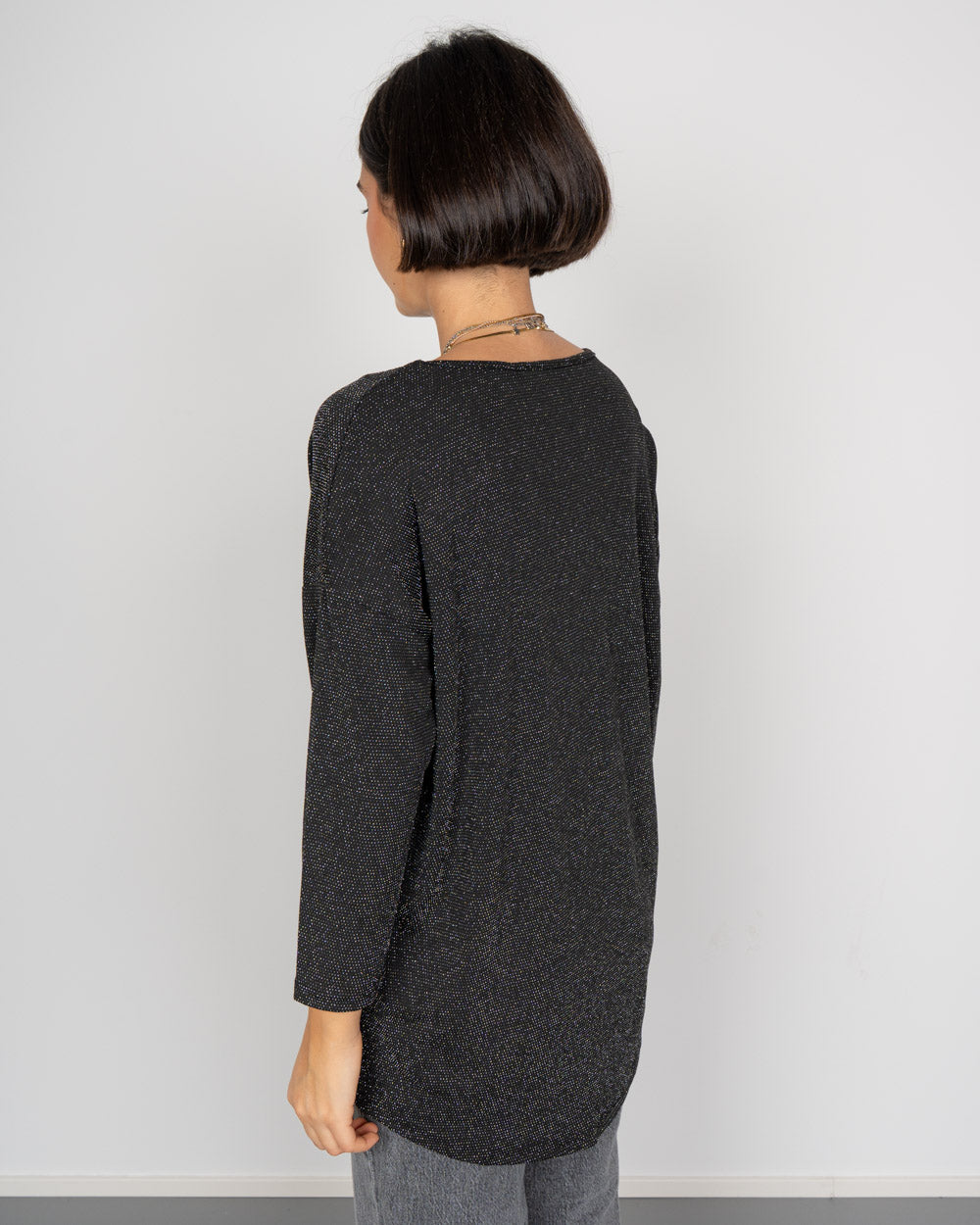 BLUSA KANVA 3/4 NERO