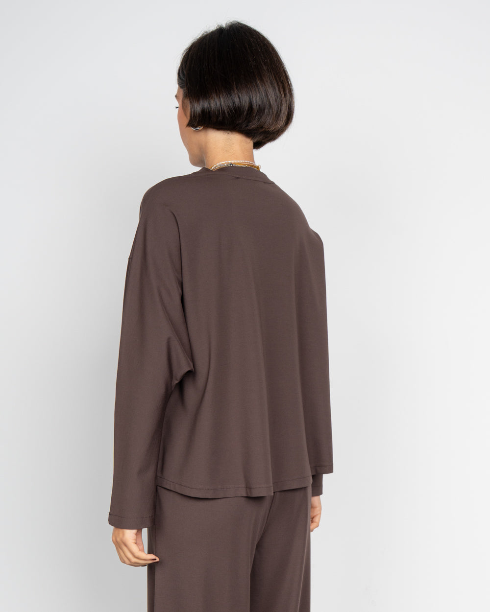 BLUSA ELLA MARRONE