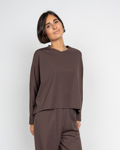 BLUSA ELLA MARRONE