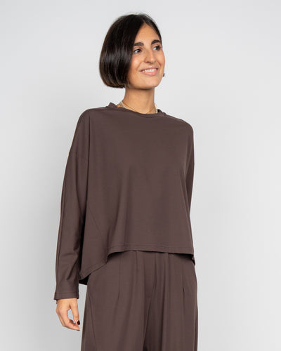 BLUSA ELLA MARRONE