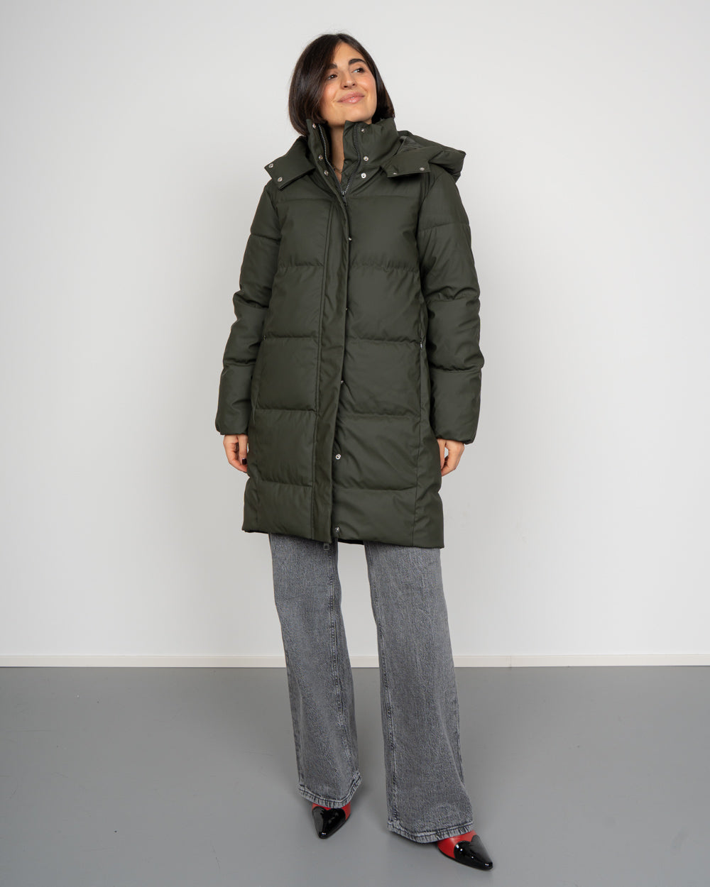 GIUBBOTTO GRETAKAYLIE CO MILITARE