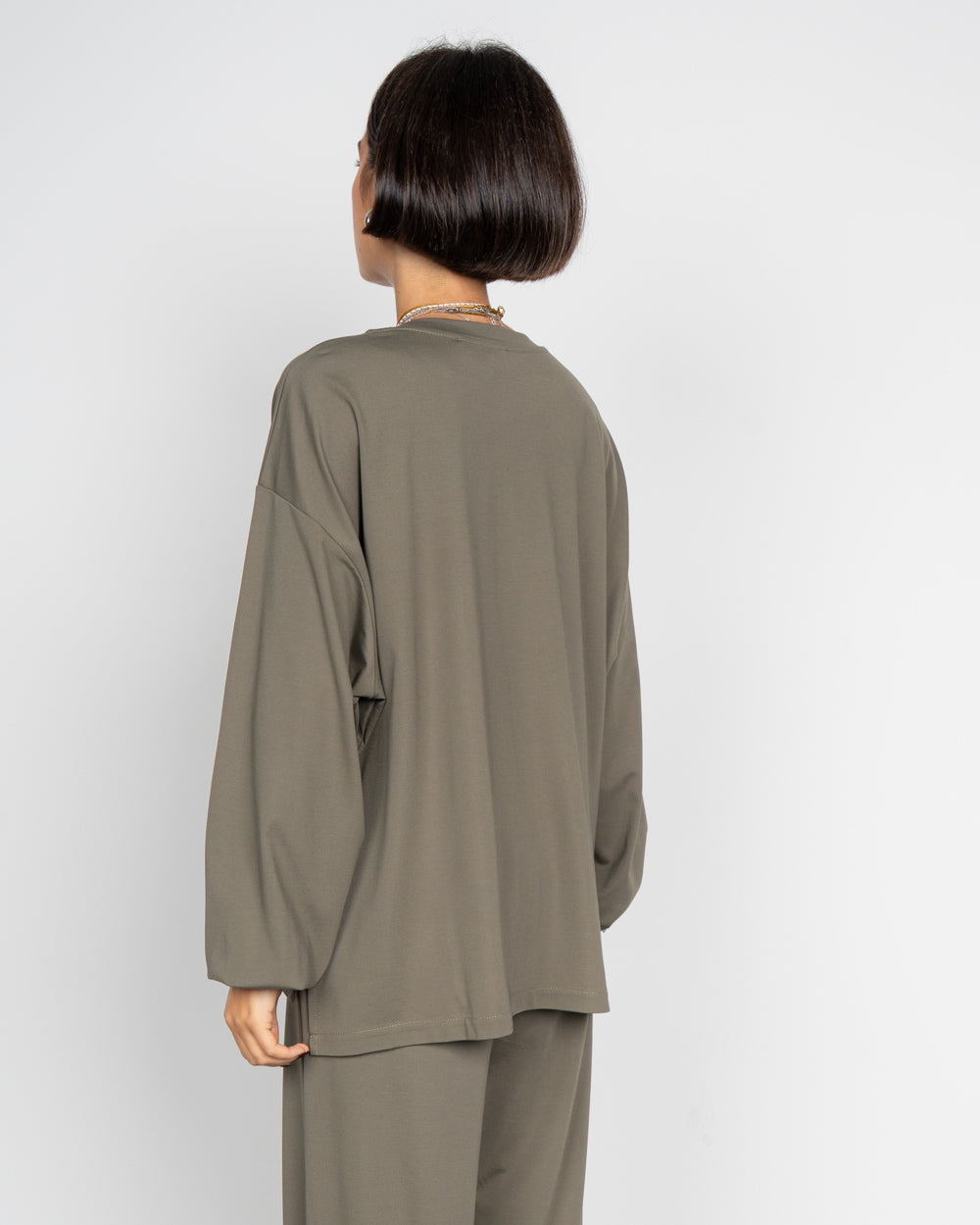 BLUSA EVELYN MILITARE