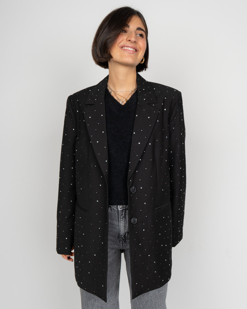 GIACCA MICHELLE NERO