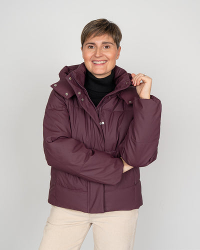 GIUBBOTTO GRETAKAYLIE SH VINO