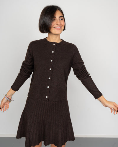 CARDIGAN MACY CIOCCOLATO