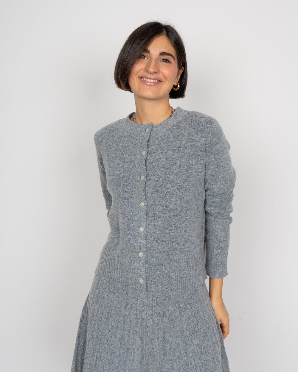 CARDIGAN MACY GRIGIO MEDIO