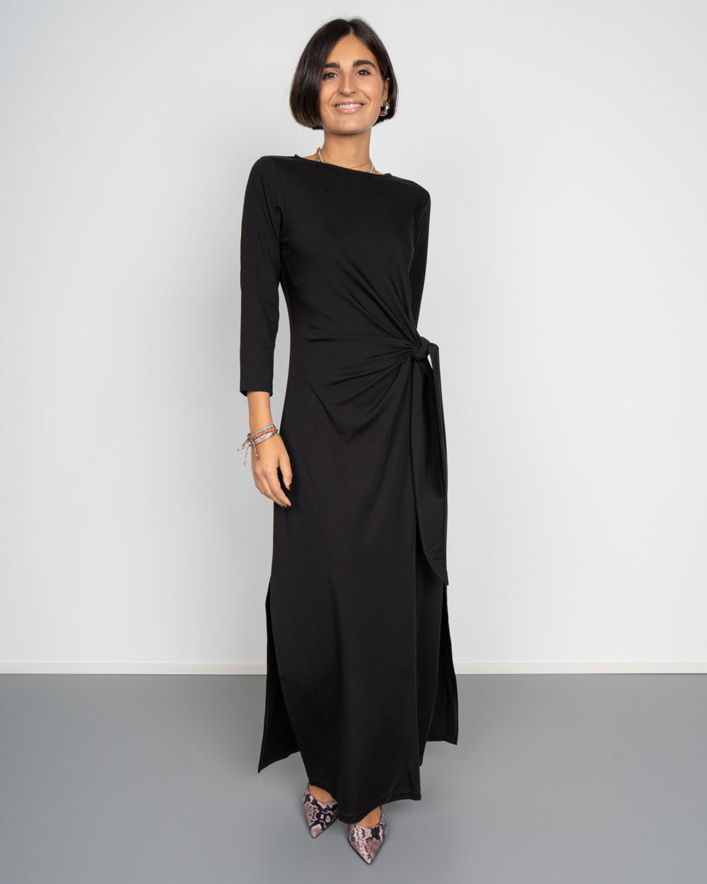 VESTITO ERIAN NERO