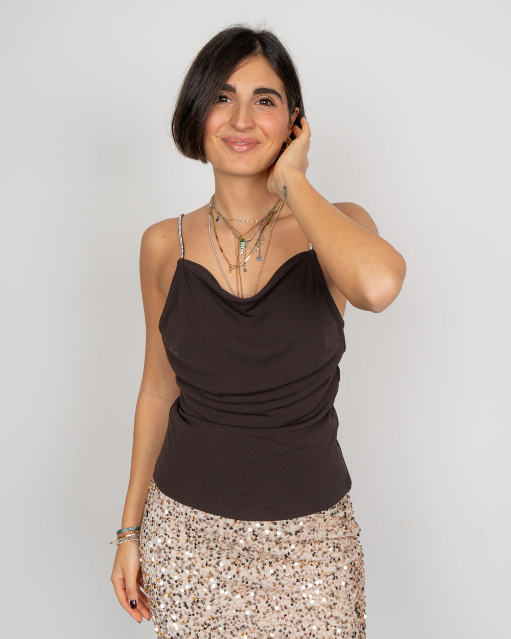 TOP NAVINA CIOCCOLATO