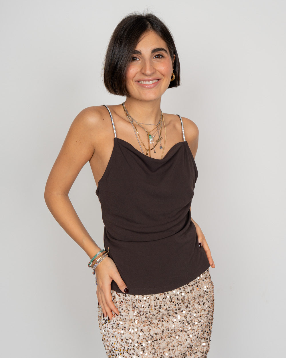 TOP NAVINA CIOCCOLATO