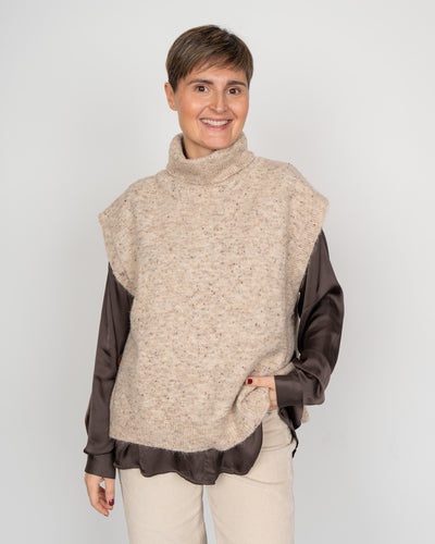 PONCHO LOTUS SABBIA