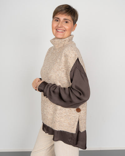 PONCHO LOTUS SABBIA