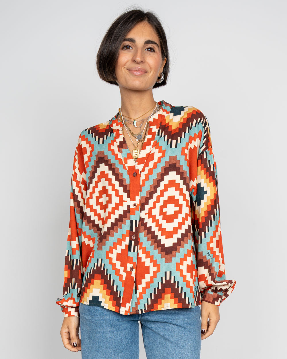 CAMICIA IDA ETNIC