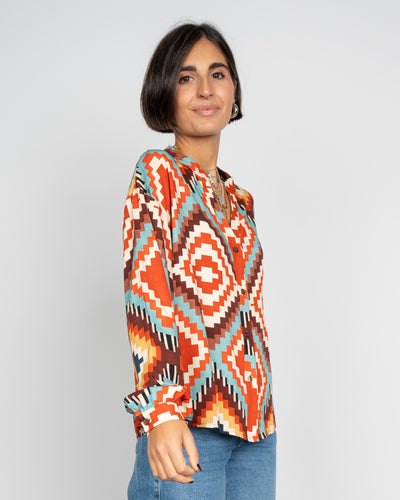 CAMICIA IDA ETNIC