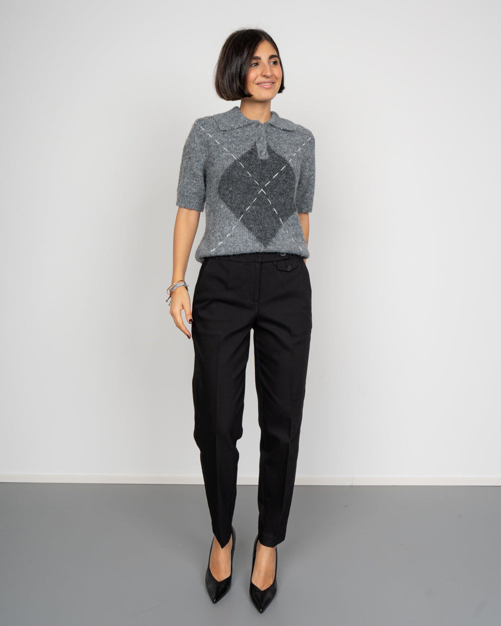 PANTALONE MEGNA NERO