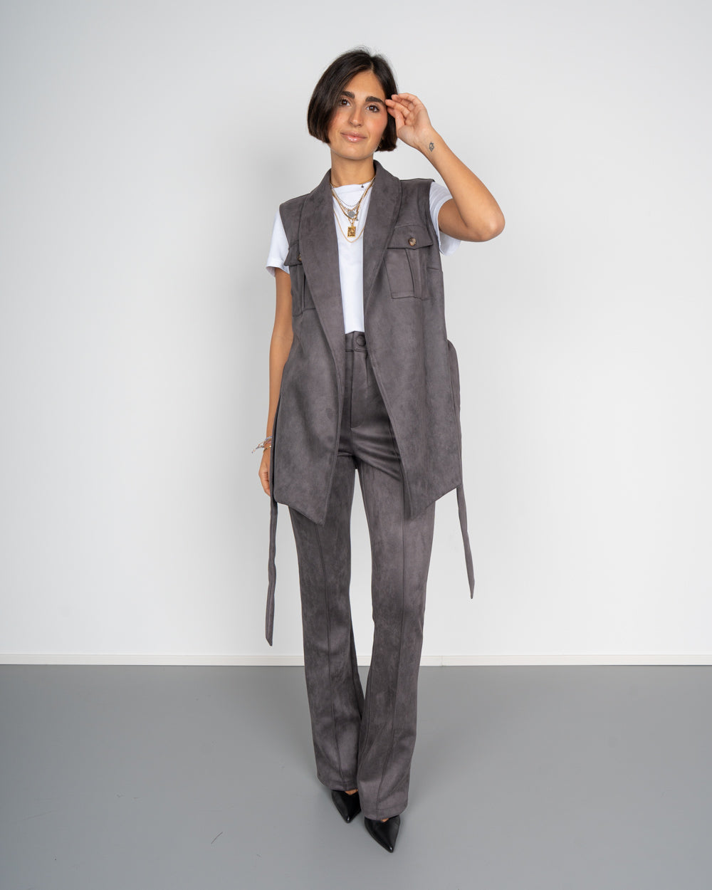 PANTALONE CAMILLA GRIGIO