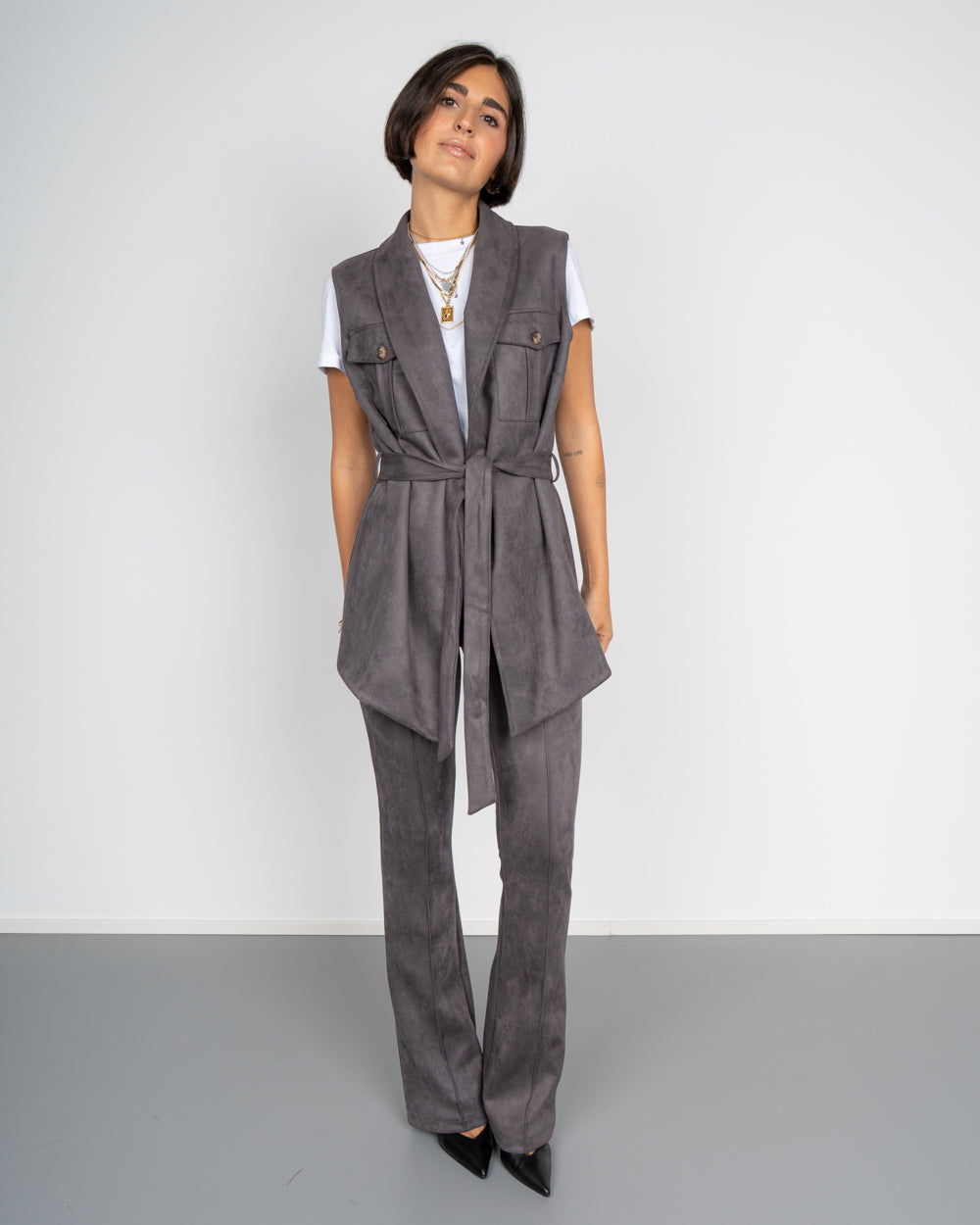 PANTALONE CAMILLA GRIGIO