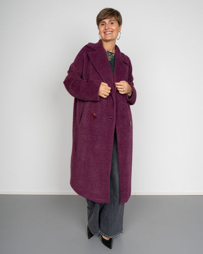 CAPPOTTO SVEVA BORDEAUX