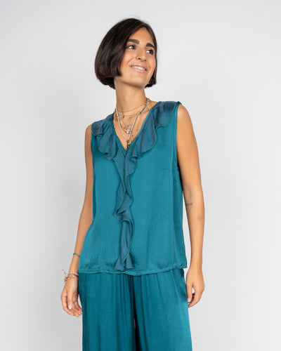 BLUSA CAROL PETROLIO