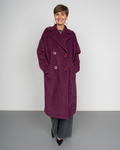 CAPPOTTO SVEVA BORDEAUX