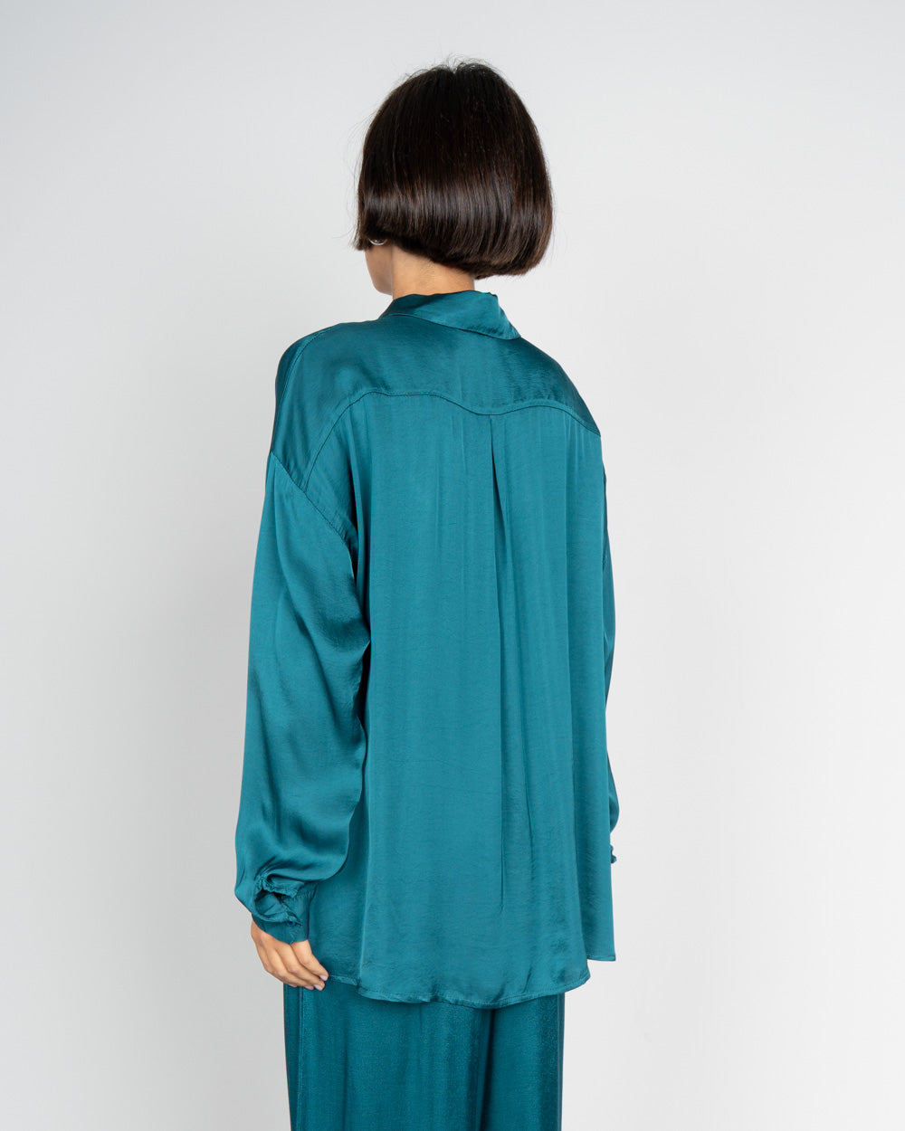 CAMICIA CLOE PETROLIO