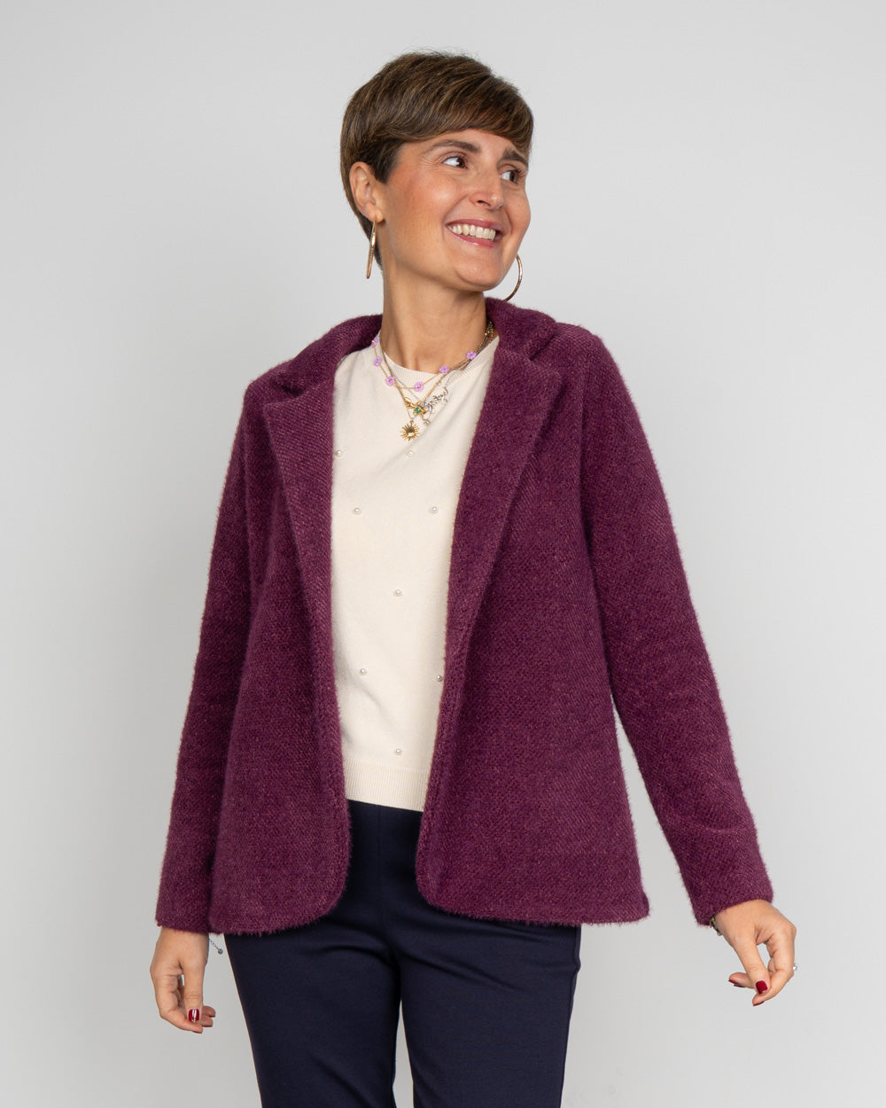 GIACCA SAMY BORDEAUX