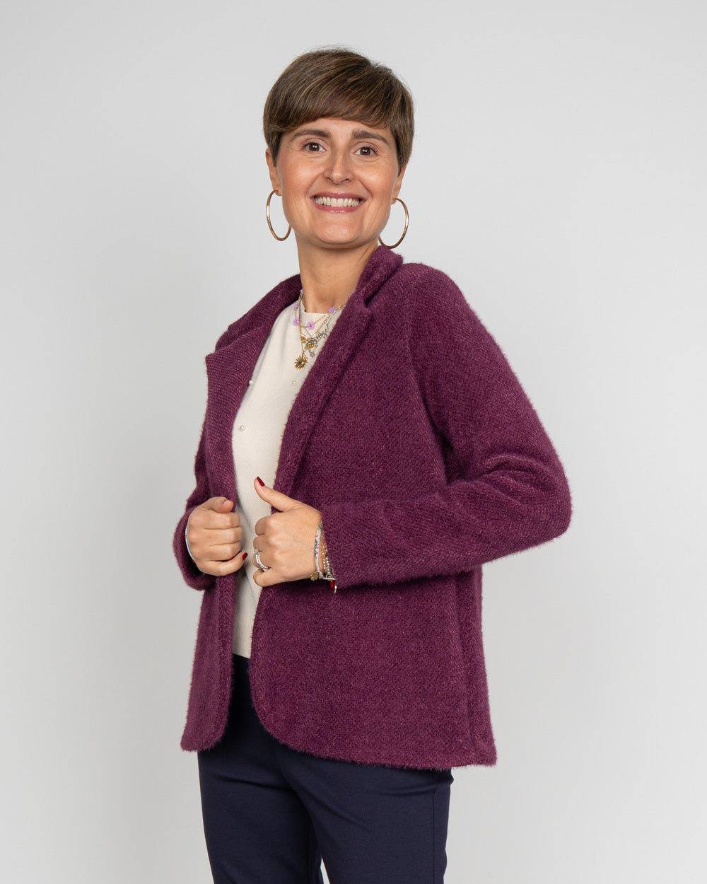 GIACCA SAMY BORDEAUX