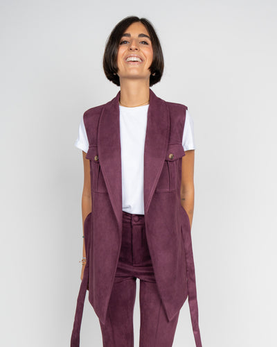 GILET CORINNA MALVA
