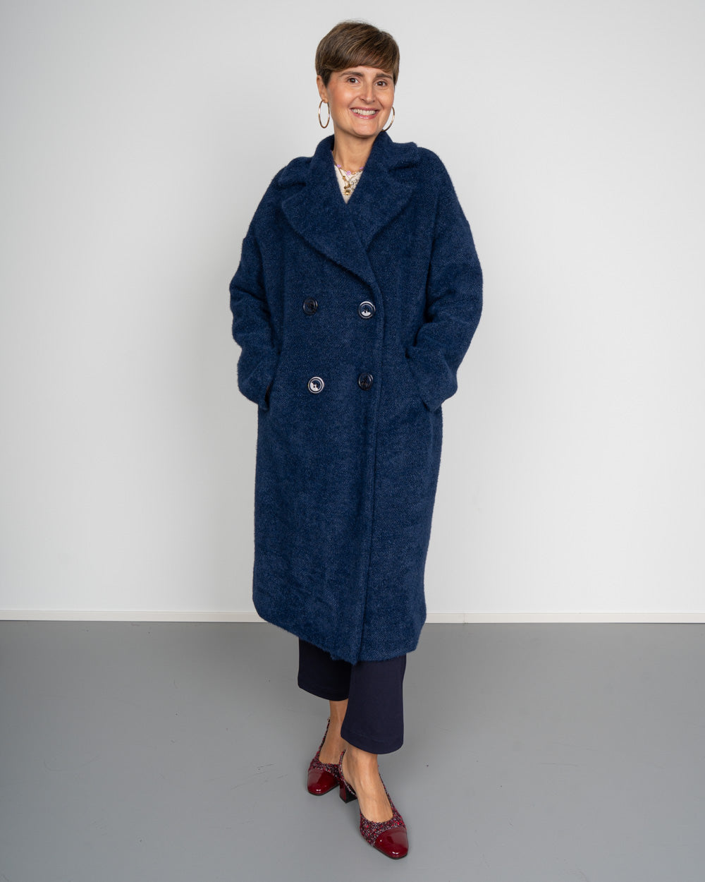 CAPPOTTO SVEVA BLU
