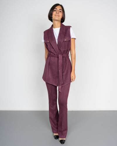 GILET CORINNA MALVA