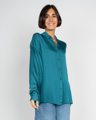 CAMICIA CLOE PETROLIO