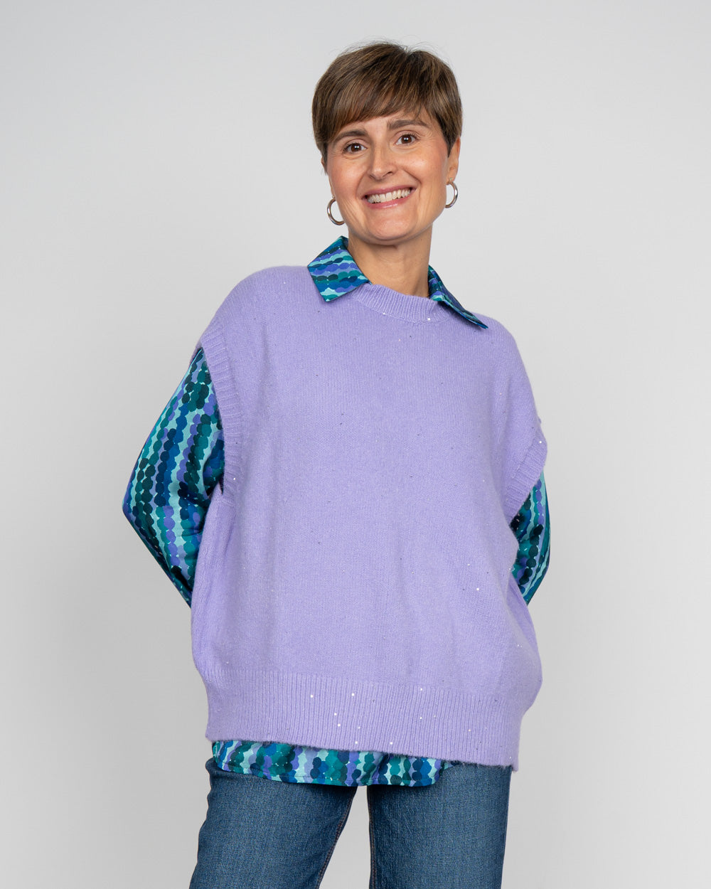 GILET DOROTEA LILLA