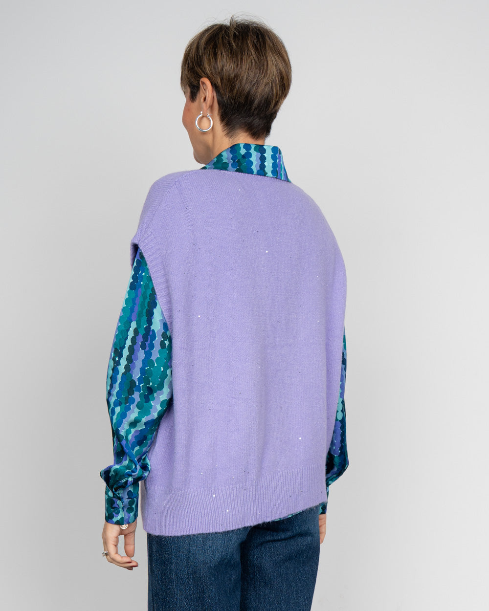 GILET DOROTEA LILLA