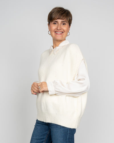 GILET DOROTEA PANNA