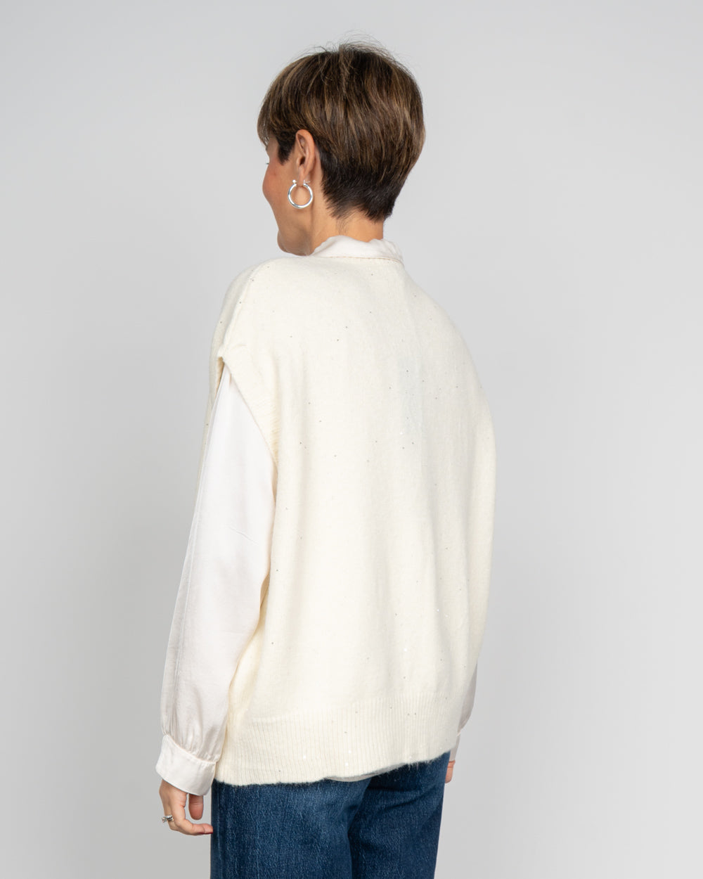 GILET DOROTEA PANNA