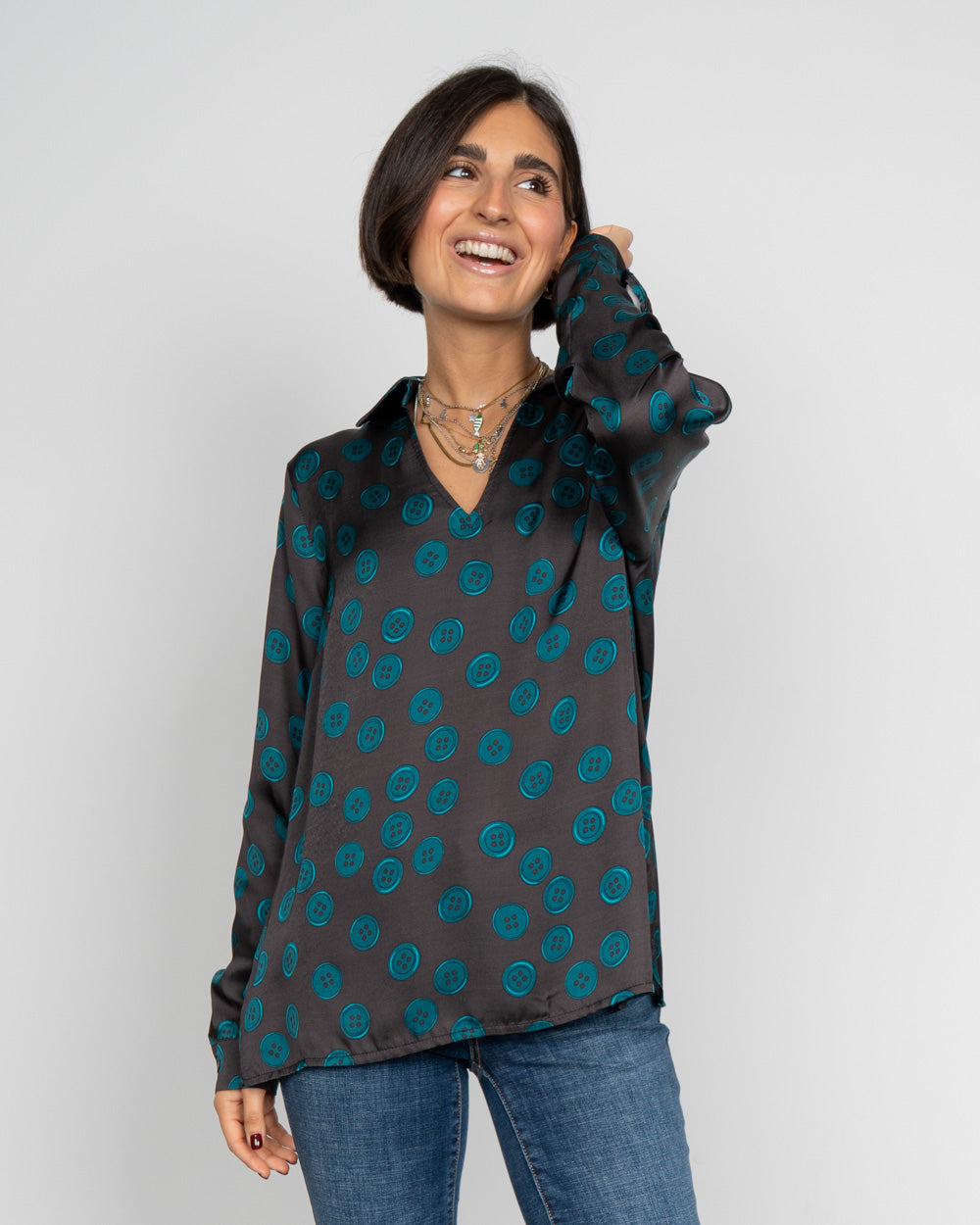 BLUSA MILDA BOTTONI PICCOLO