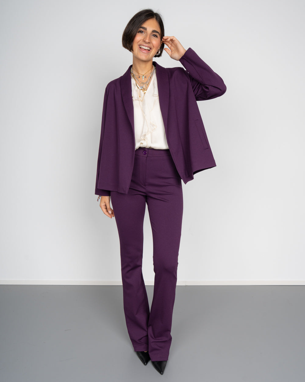 PANTALONE DANNIE MELANZANA