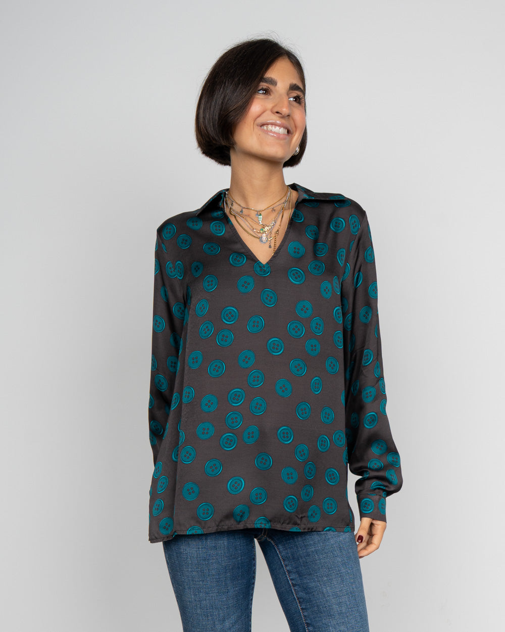 BLUSA MILDA BOTTONI PICCOLO