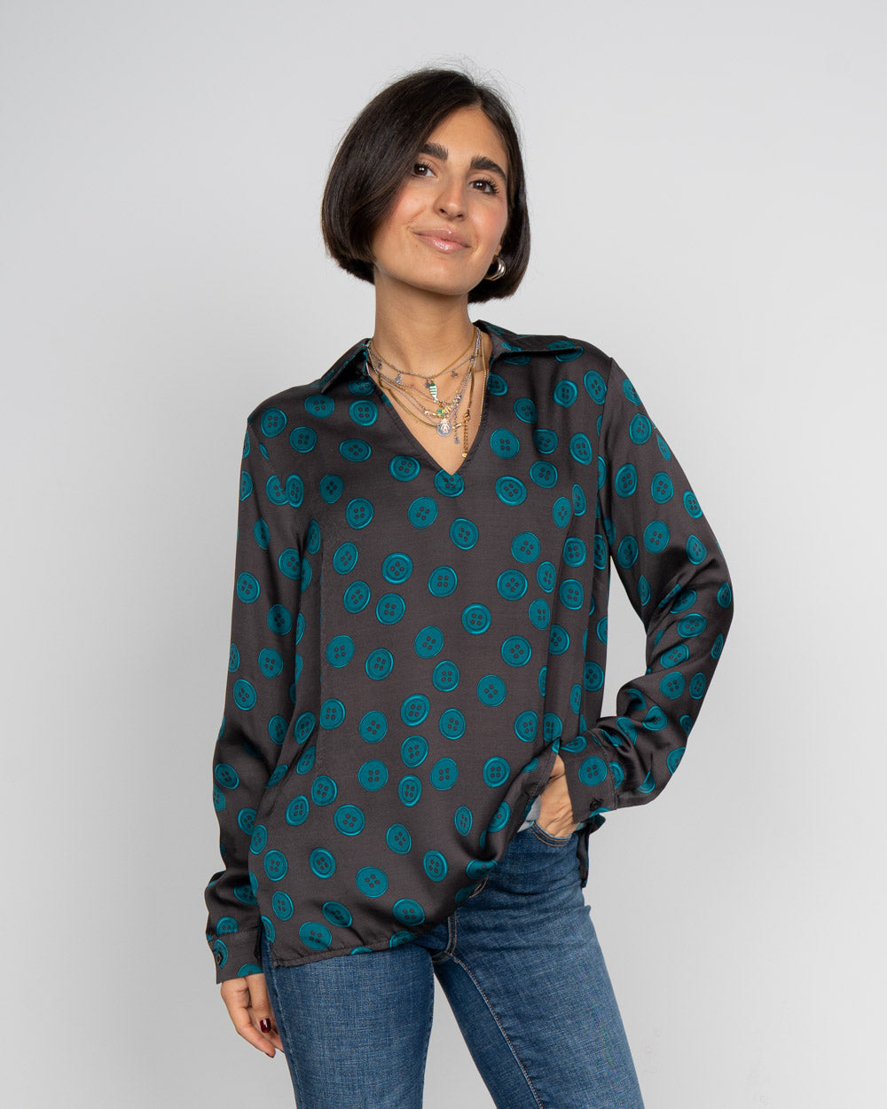 BLUSA MILDA BOTTONI PICCOLO