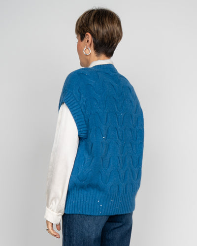 GILET FIAMMETTA CARTA DA ZUCCHERO