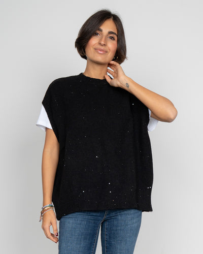 GILET DOROTEA NERO