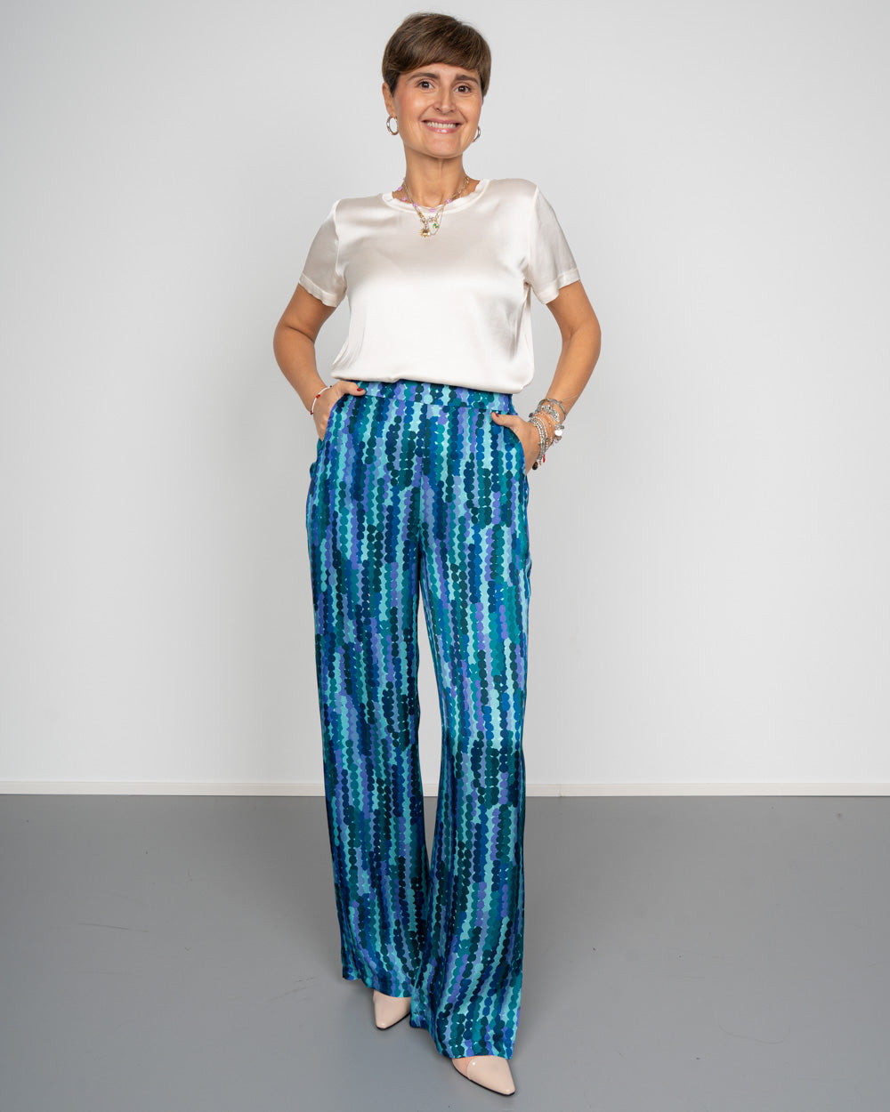PANTALONE MIETTA PERLINE