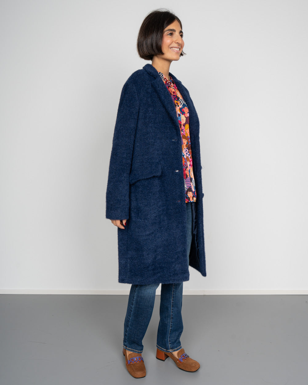 CAPPOTTO SONIA BLU