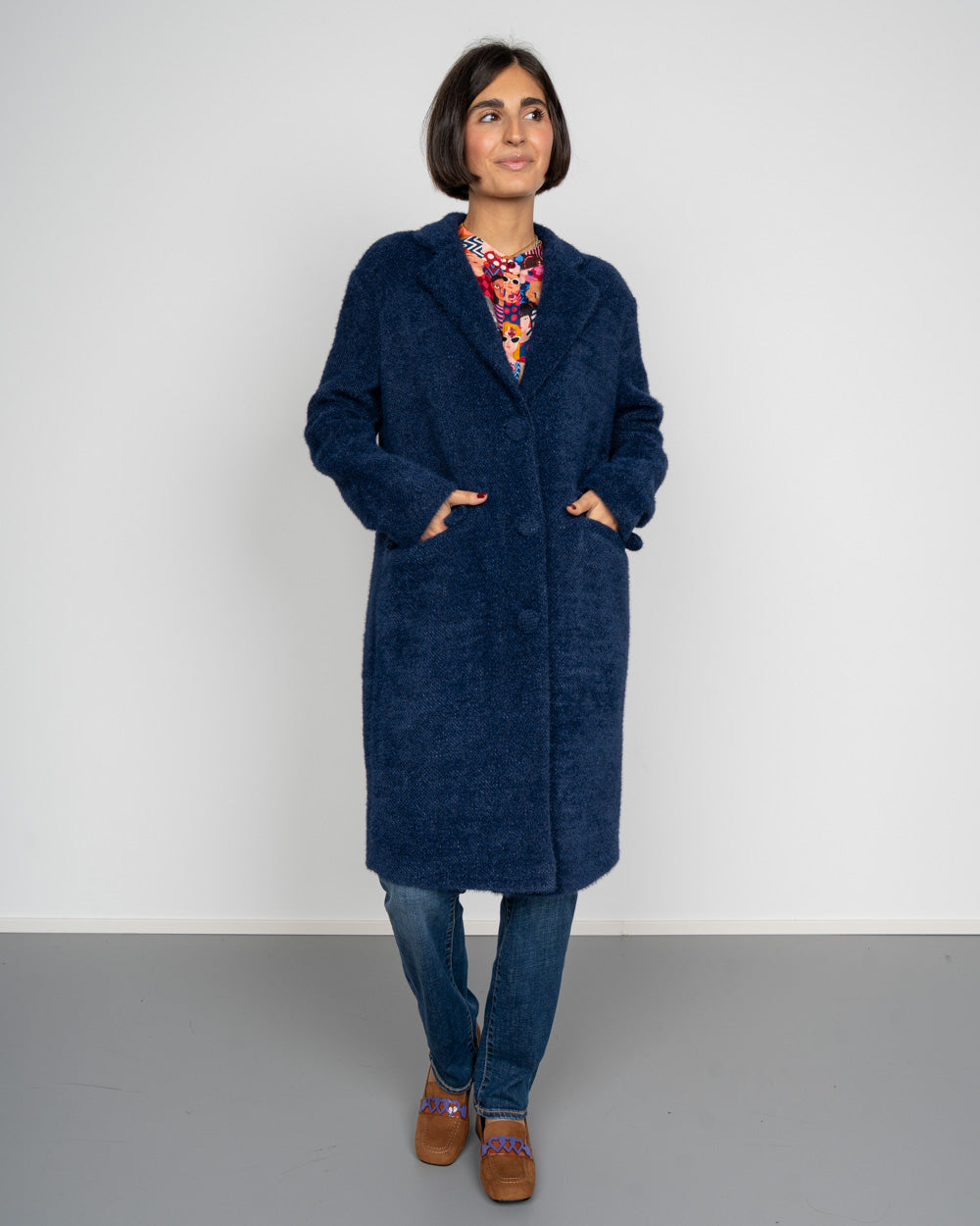 CAPPOTTO SONIA BLU