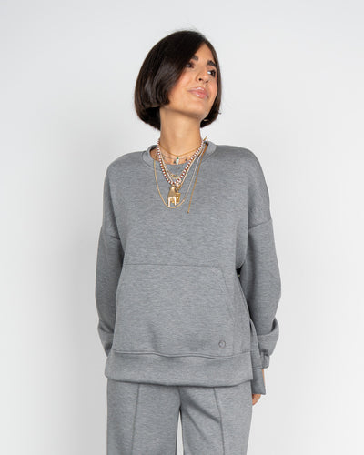 FELPA BRUXELLES GRIGIO