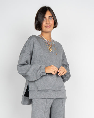 FELPA BRUXELLES GRIGIO