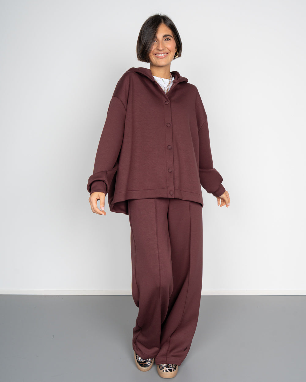 PANTALONE BUDAPEST VINO [consegna 10 giorni]