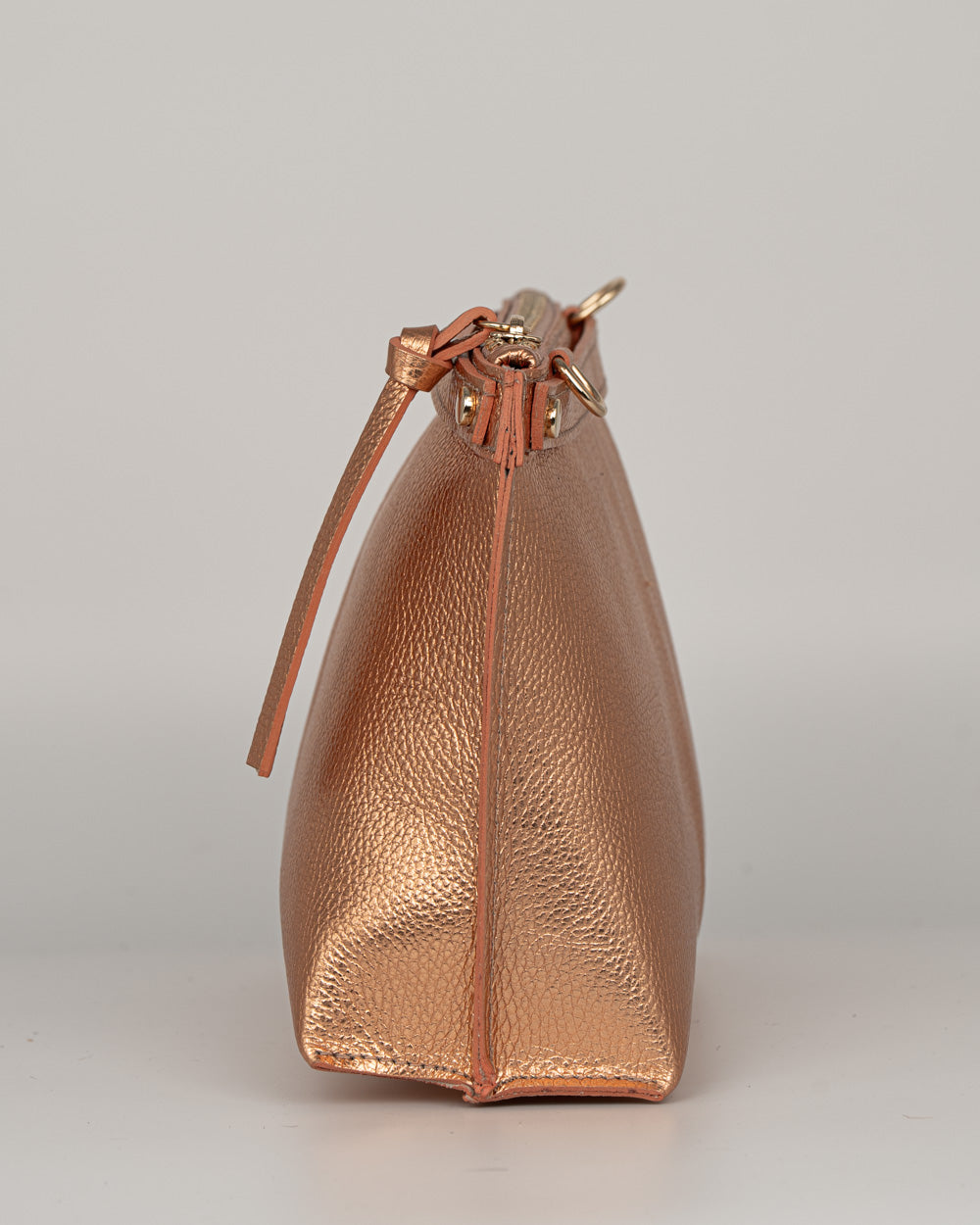 BORSA MINI SOFY SHINE ORO ROSA