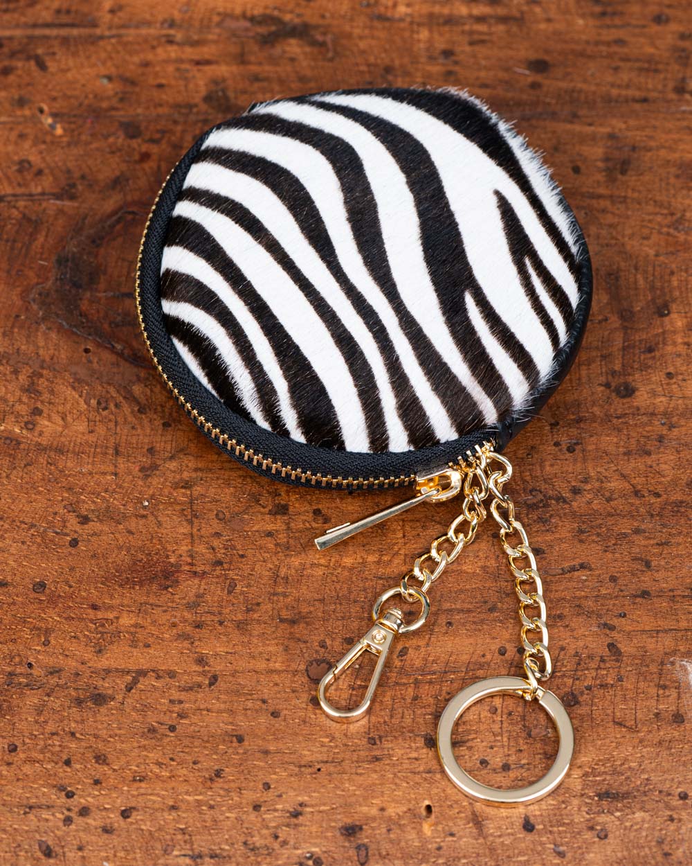 PORTAMONETE EVA CAVALLINO ZEBRATO