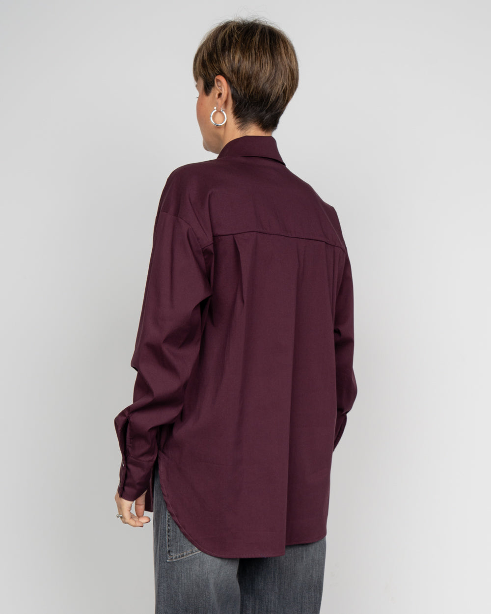 CAMICIA ARIANNA BORDEAUX
