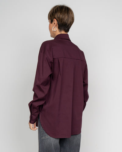 CAMICIA ARIANNA BORDEAUX